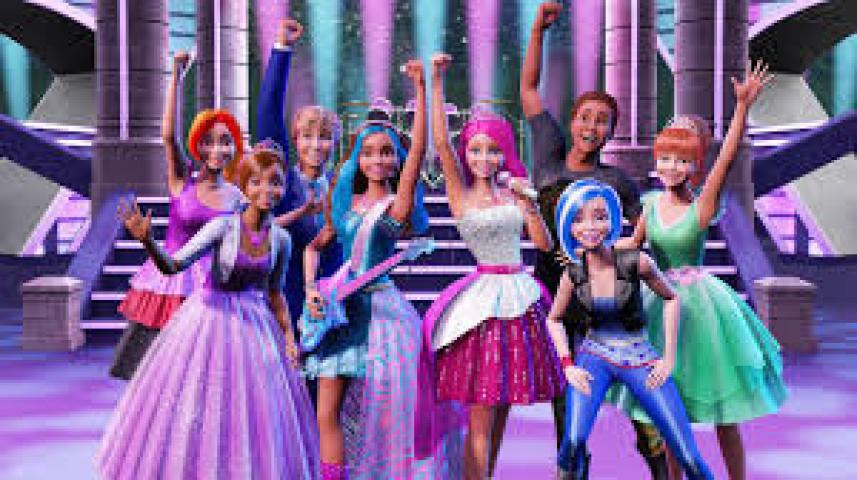 مشاهدة فيلم Barbie In Rock n Royals 2015 مترجم