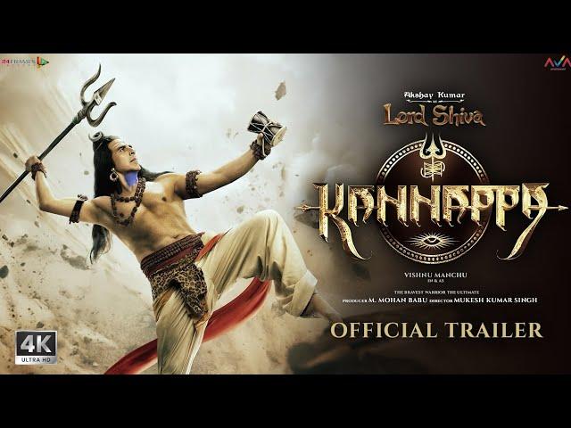 Kannappa - Hindi Trailer | Akshay Kumar | Prabhas | Vishnu Manchu | Kannappa New Movie 2025